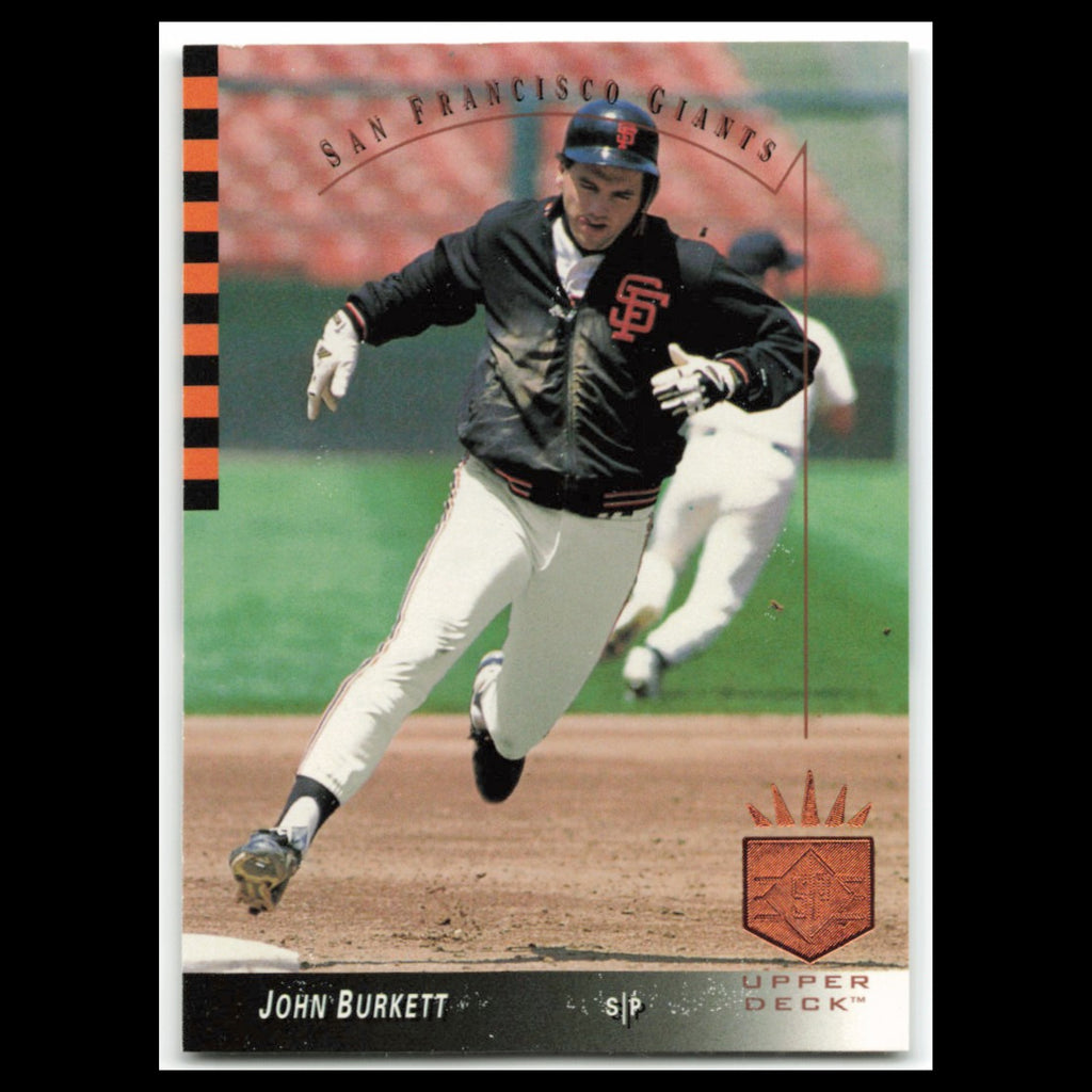 John Burkett #110 1993 SP San Francisco Giants Baseball Card MLB NM