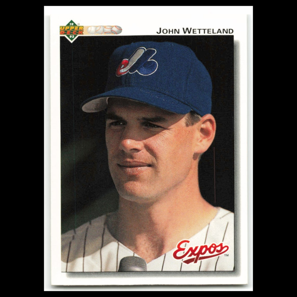 John Wetteland #788 1992 Upper Deck Montreal Expos Baseball Card MLB NM