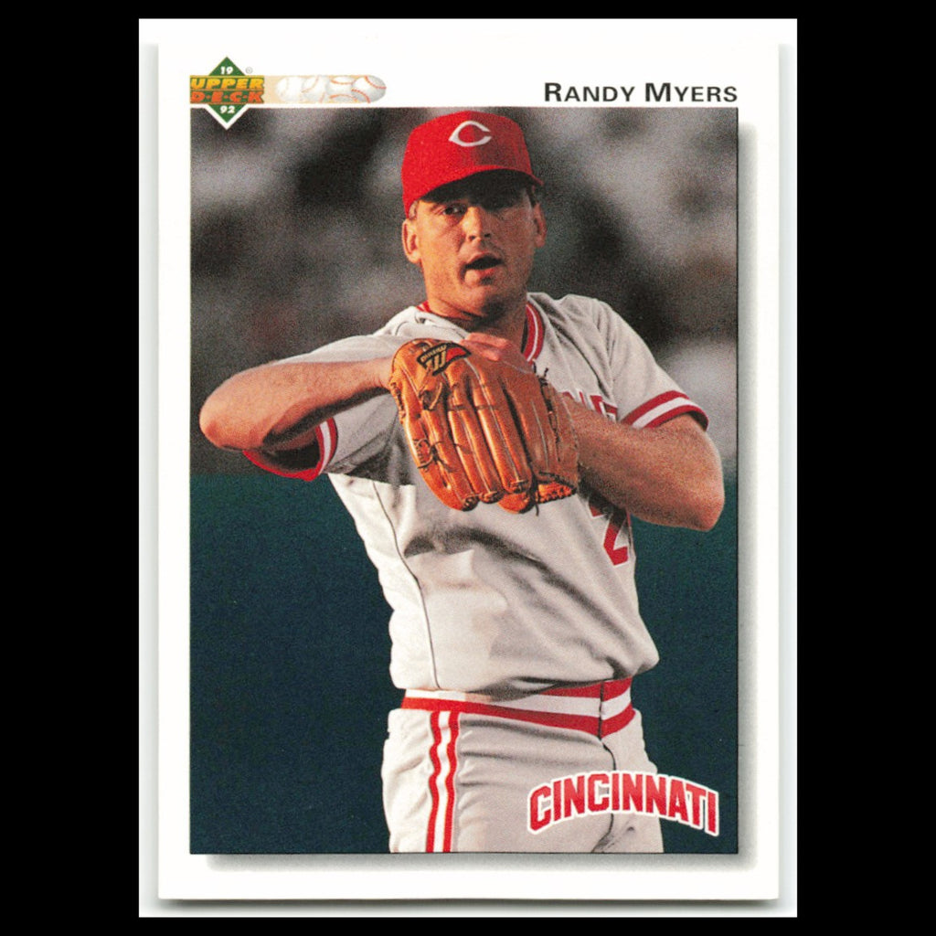 Randy Myers #278 1992 Upper Deck Cincinnati Reds Baseball Card MLB NM