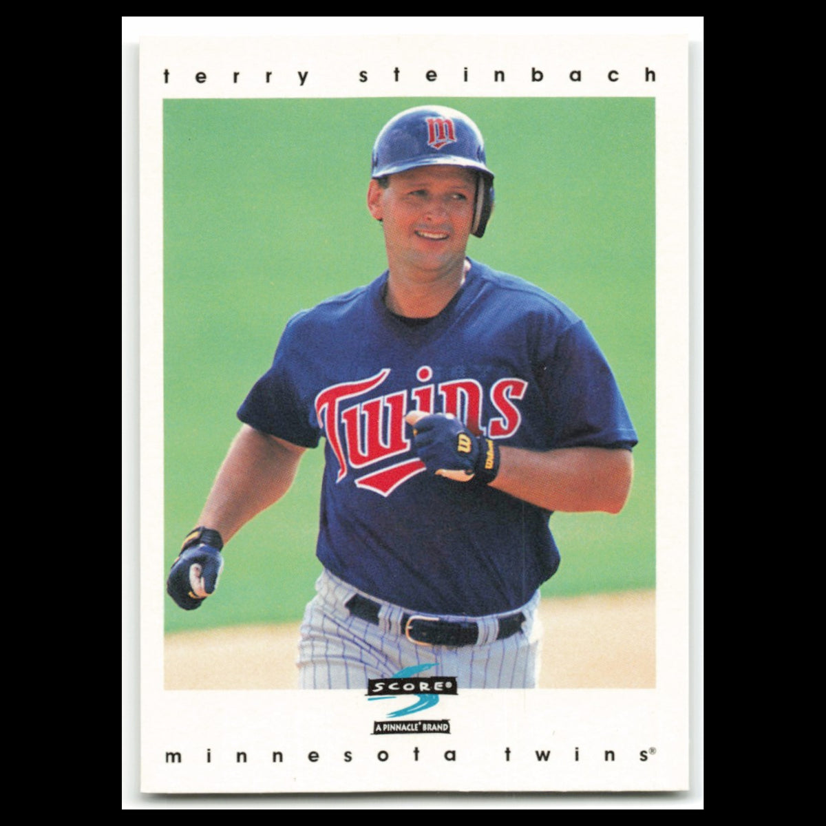 Terry Steinbach #350 1997 Score Minnesota Twins Baseball Card MLB NM