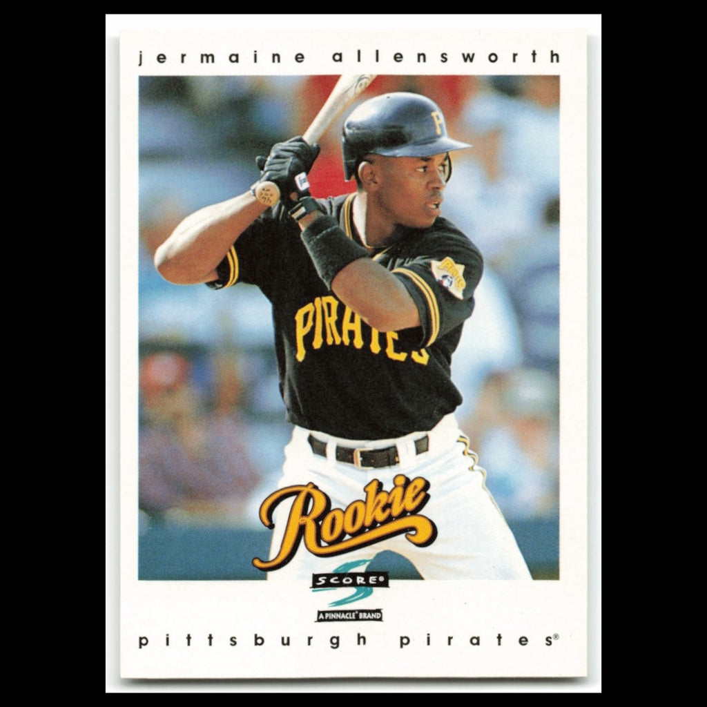 Jermaine Allensworth Rookie #313 1997 Score Pittsburgh Pirates Baseball Card MLB