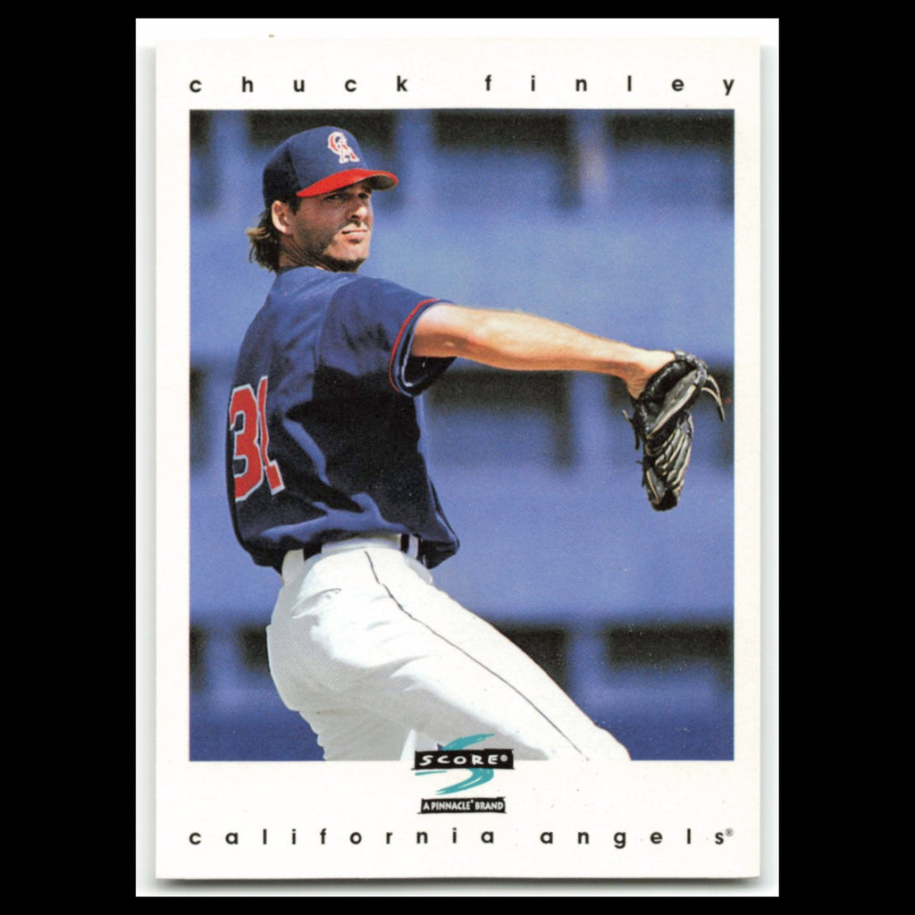 Chuck Finley #75 1997 Score California Angels Baseball Card MLB NM