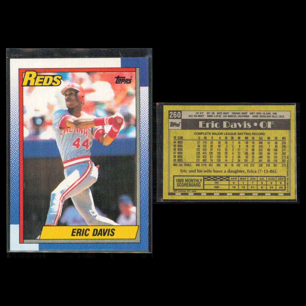 Eric Davis Lot 6 Baseball Cards 1995 Pinnacle Detroit Tigers Set Collection MLB