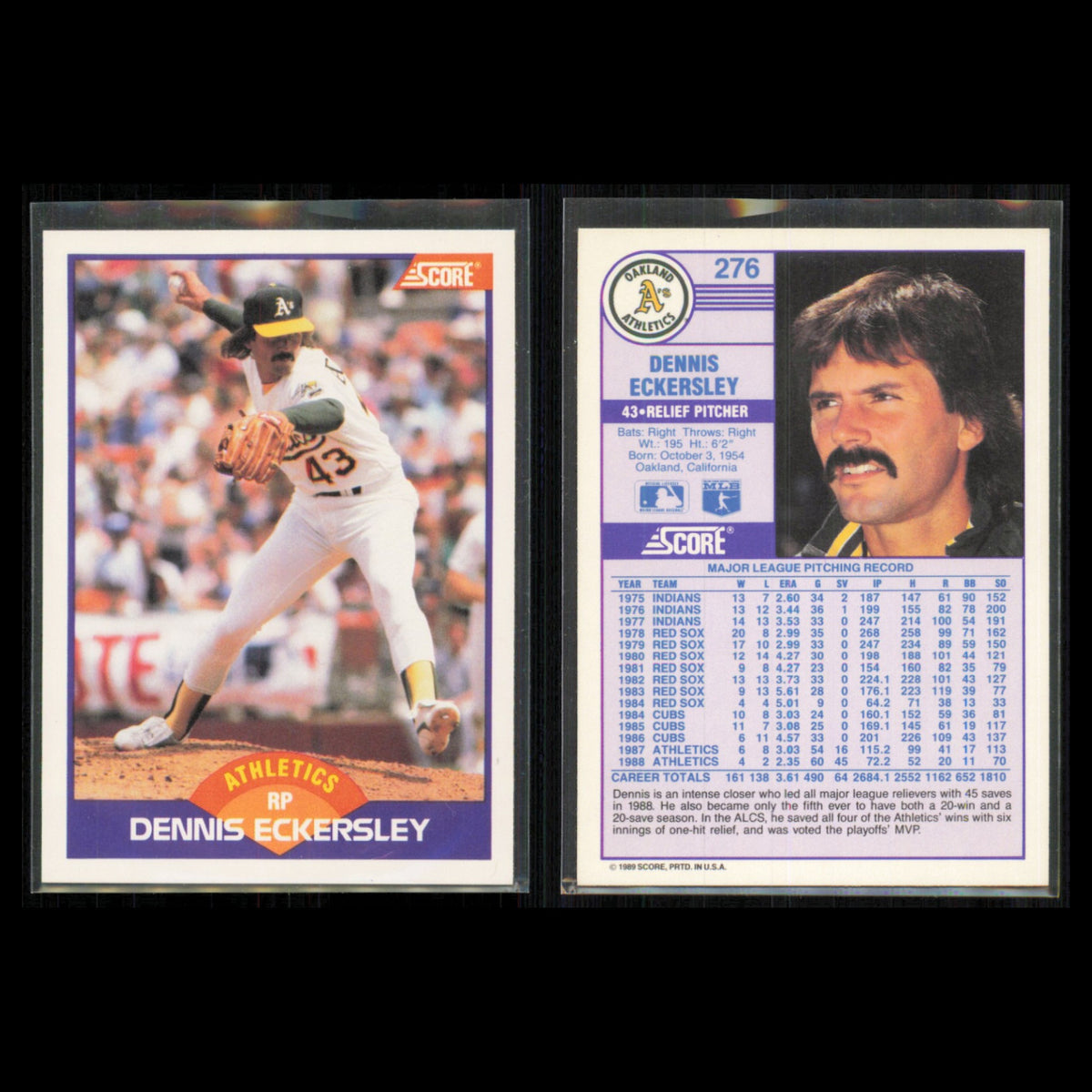 Dennis Eckersley Lot 6 Baseball Cards 1997 Stadium Club TSC Matrix Cardinals Set
