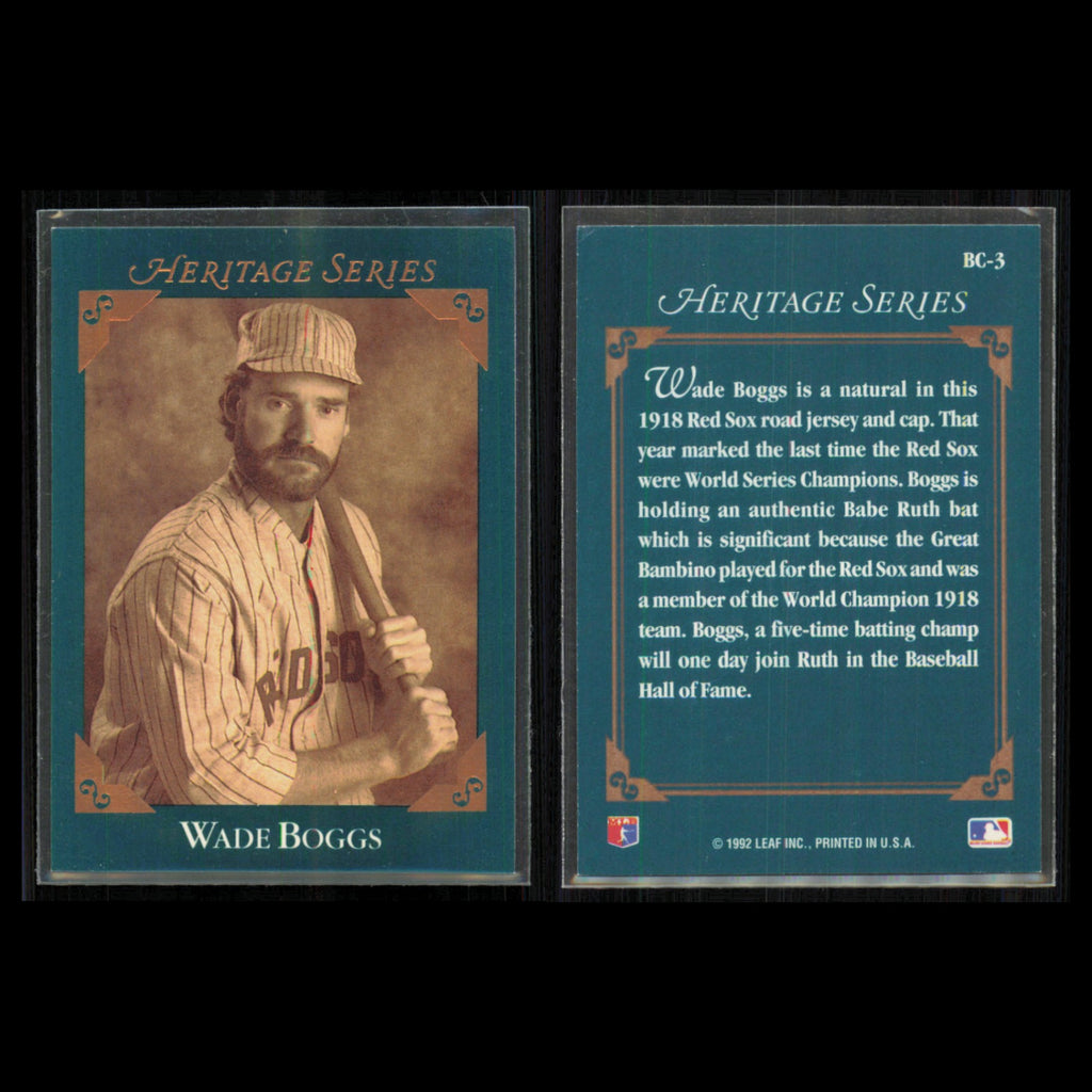 Wade Boggs Lot 5 Baseball Cards 1990 Bowman Boston Red Sox Set Collection MLB NM