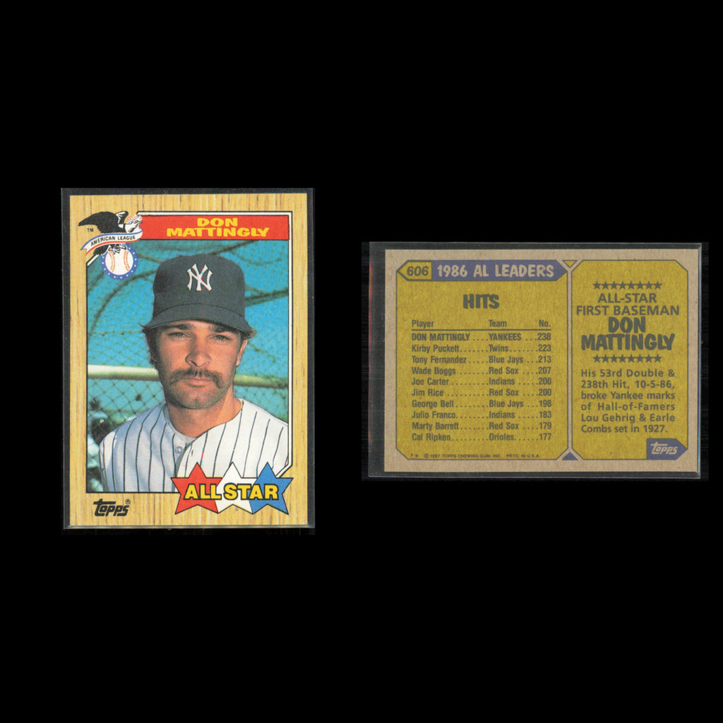 Don Mattingly Lot 7 Baseball Cards 1995 Upper Deck New York Yankees Set MLB NM