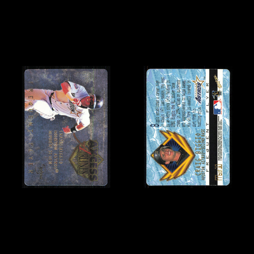 J.T. Snow #47 1998 SkyBox Dugout Axcess Frequent Flyers San Francisco Giants MLB