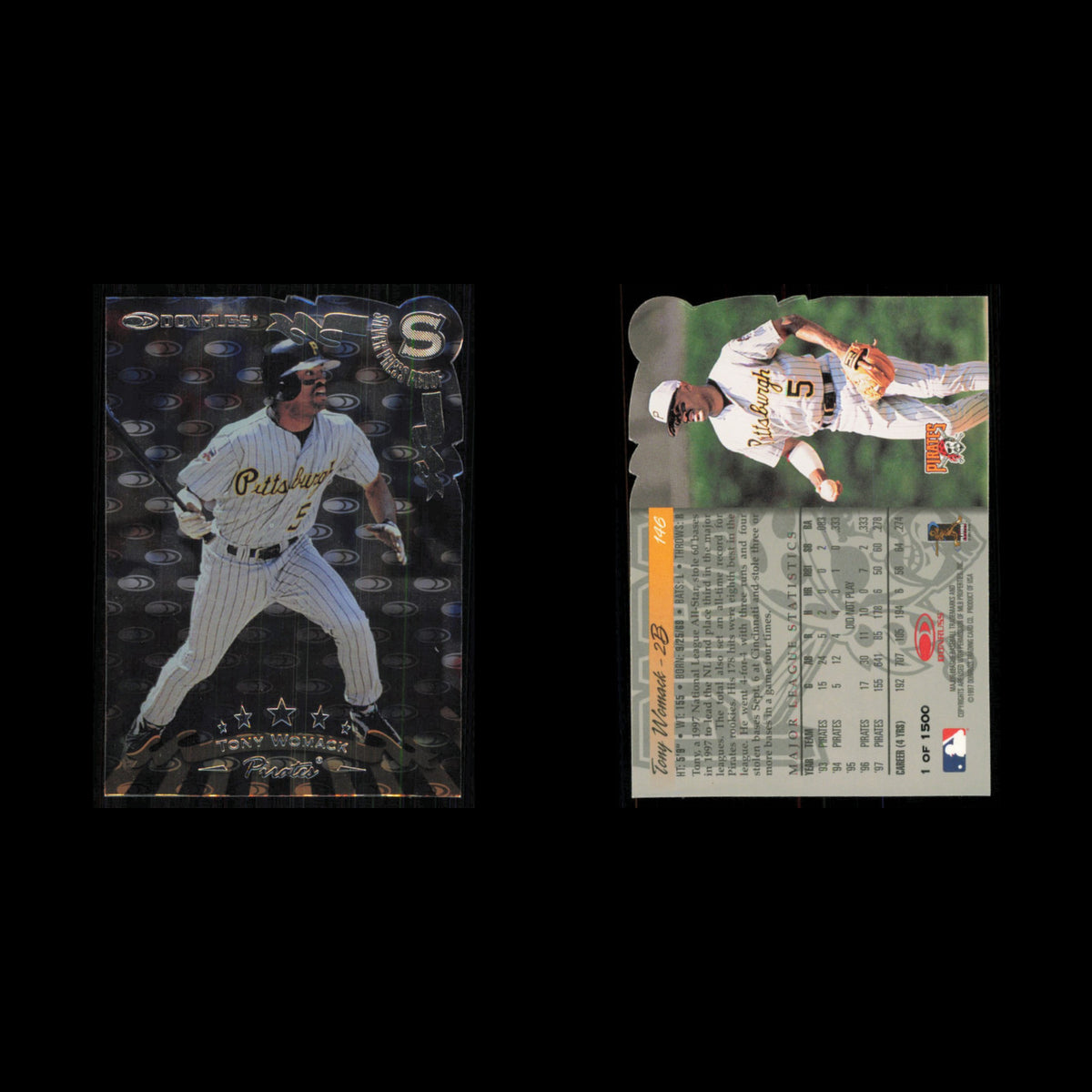 Tony Womack #146 1998 Donruss San Diego Padres Baseball Card MLB NM