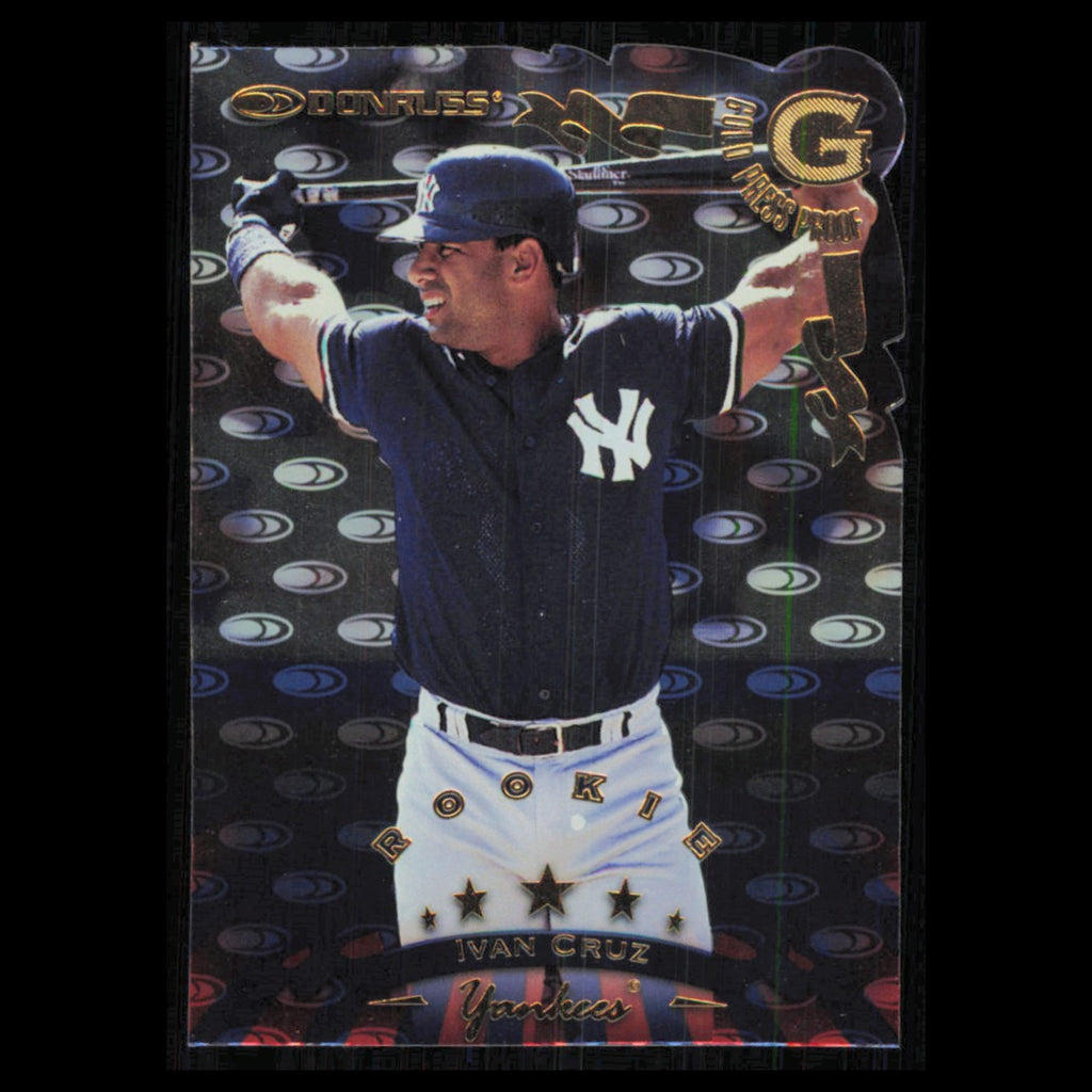 Ivan Cruz Rookie #137 1998 Donruss New York Yankees Baseball Card MLB NM