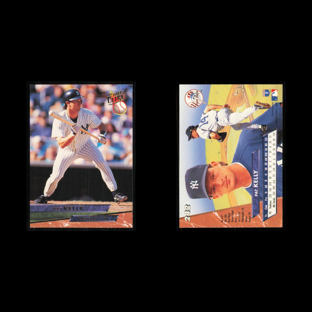 Pat Kelly #242 1993 Ultra New York Yankees Baseball Card MLB NM