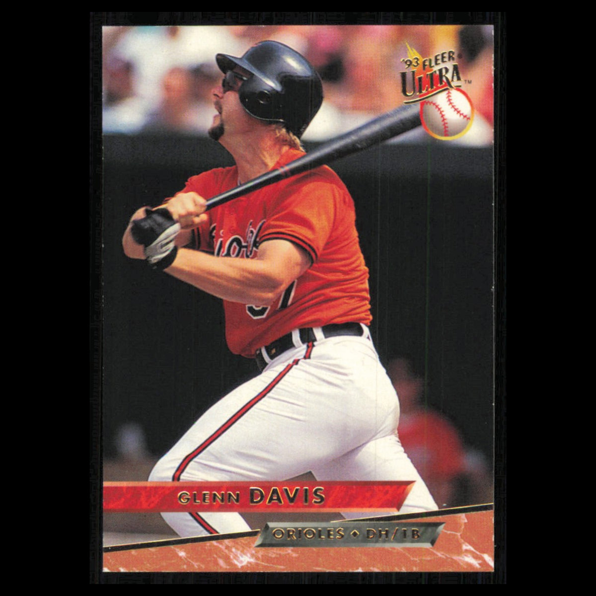 Glenn Davis #139 1993 Ultra Baltimore Orioles Baseball Card MLB NM