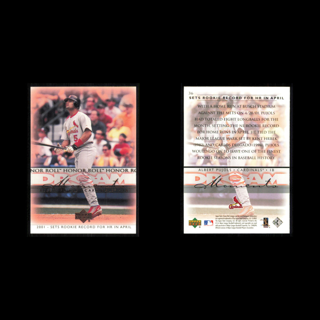 Albert Pujols Lot 7 Baseball Cards 2007 Topps St. Louis Cardinals Set Collection