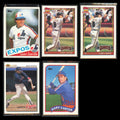 Gary Carter Lot 5 Baseball Cards 1985 Topps Montreal Expos Set Collection MLB NM