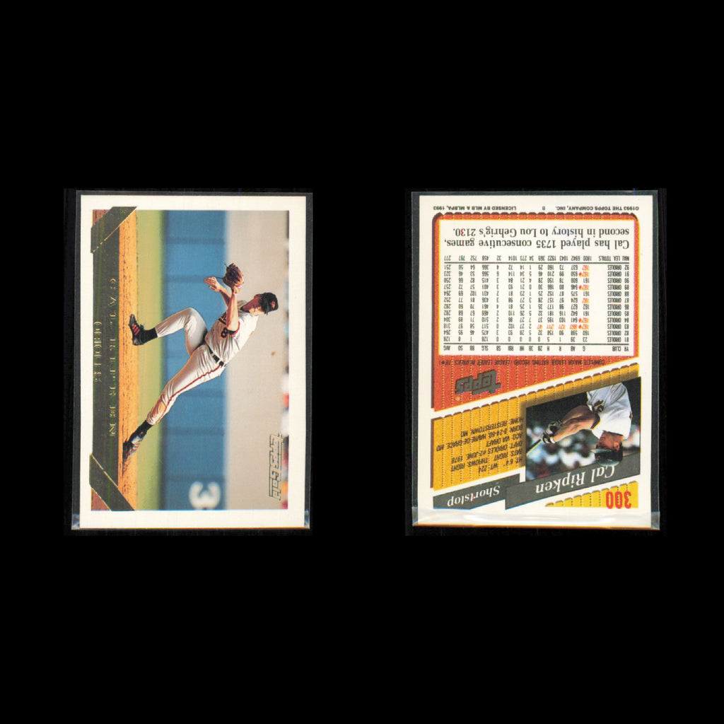 Cal Ripken Jr. Lot 13 Baseball Cards 1989 Fleer Baltimore Orioles Set Collection