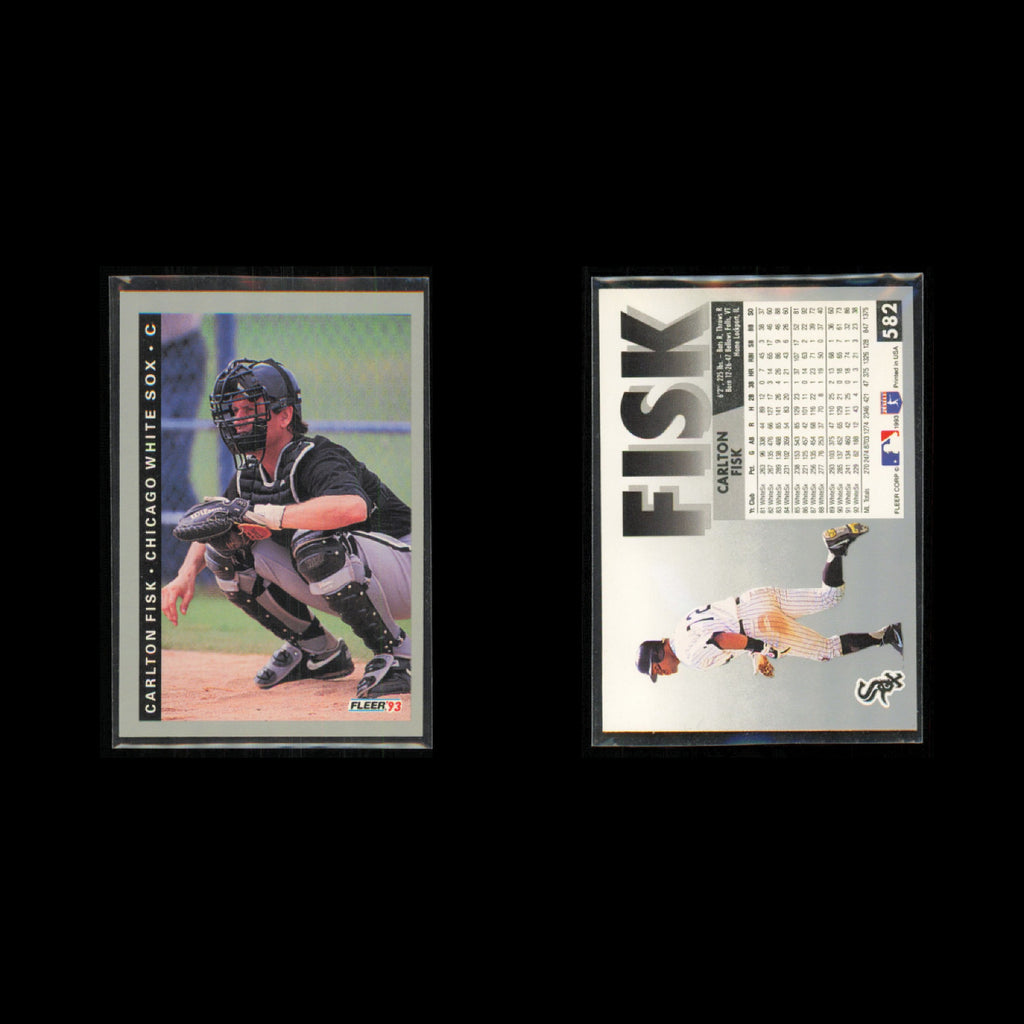 Carlton Fisk Lot 13 Baseball Cards 1989 Donruss Chicago White Sox Set Collection