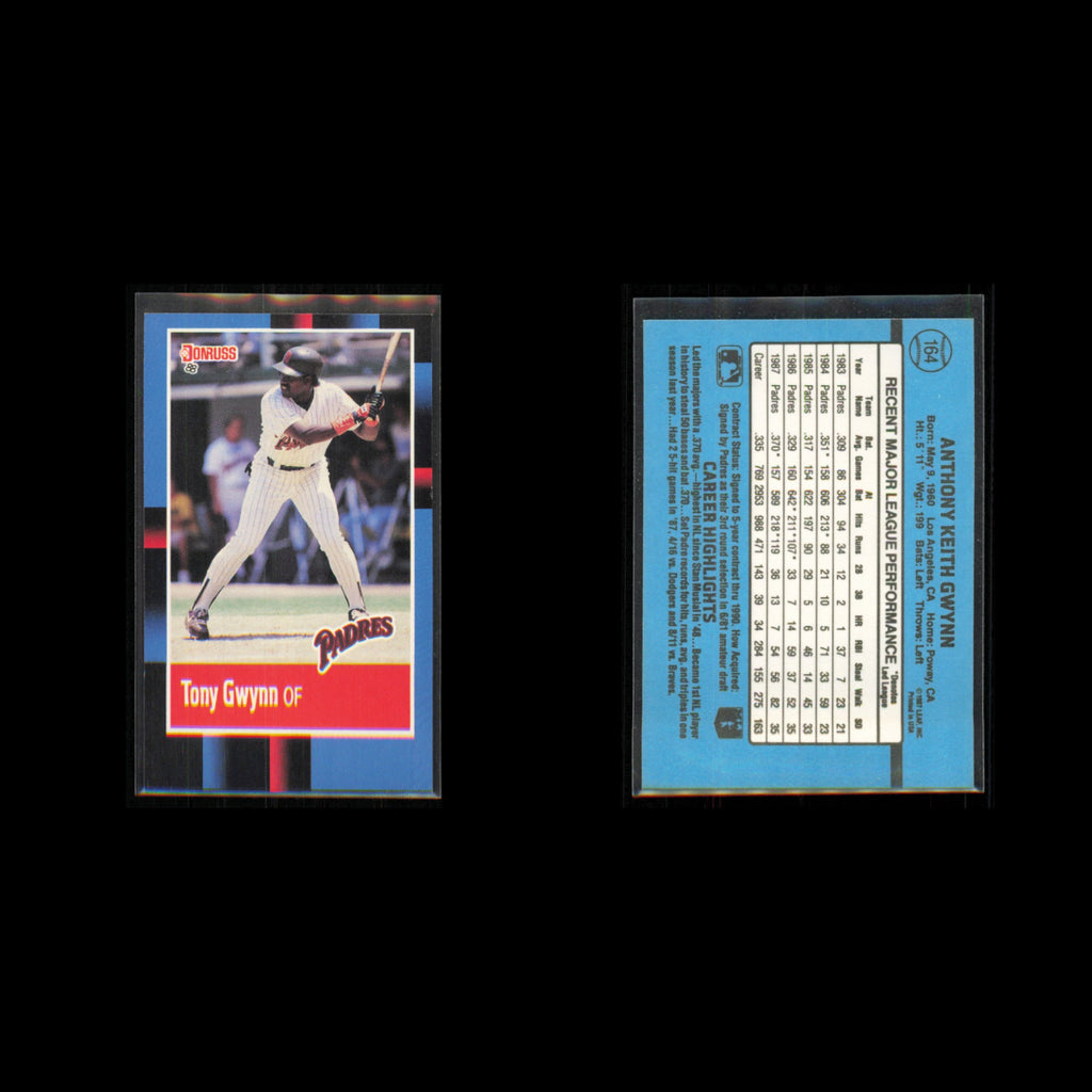 Tony Gwynn Lot 7 Baseball Cards 1992 Donruss San Diego Padres Set Collection MLB
