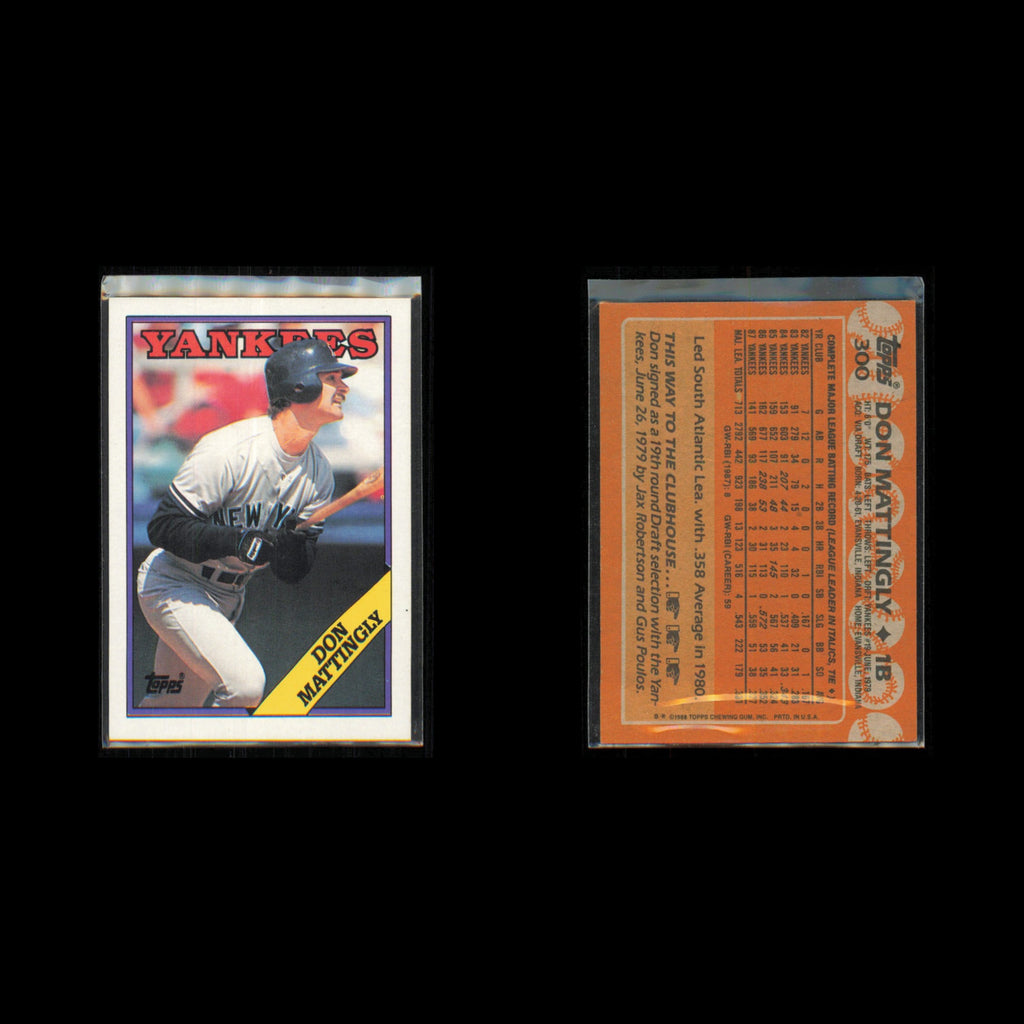 Don Mattingly Lot 3 Baseball Cards 1989 Classic Travel New York Yankees Set MLB
