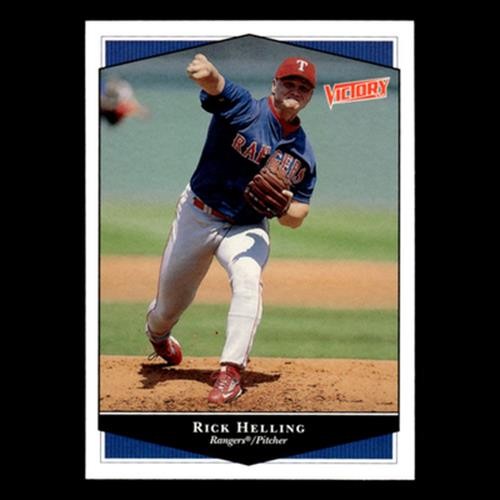 Rick Helling #401 1999 Upper Deck Victory Texas Rangers Baseball Card MLB NM