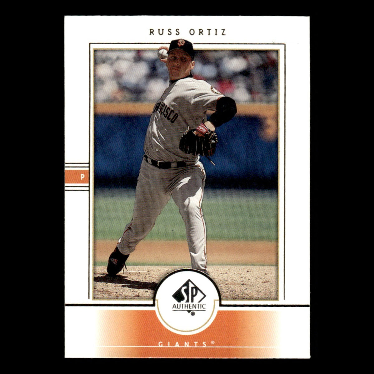 Russ Ortiz #67 2000 SP Authentic San Francisco Giants Baseball Card MLB NM