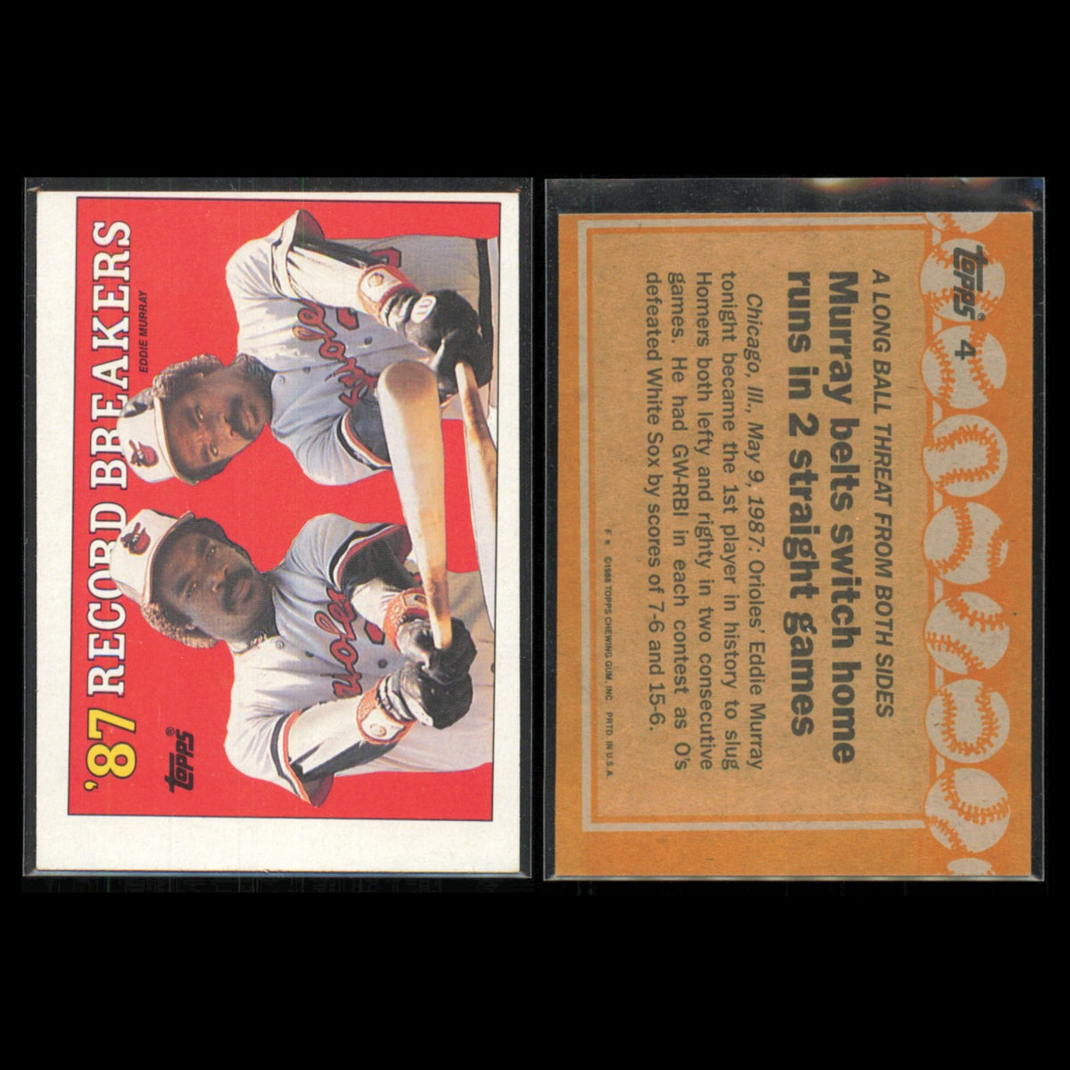 Eddie Murray Lot 6 Baseball Cards 1993 Score New York Mets Set Collection MLB NM