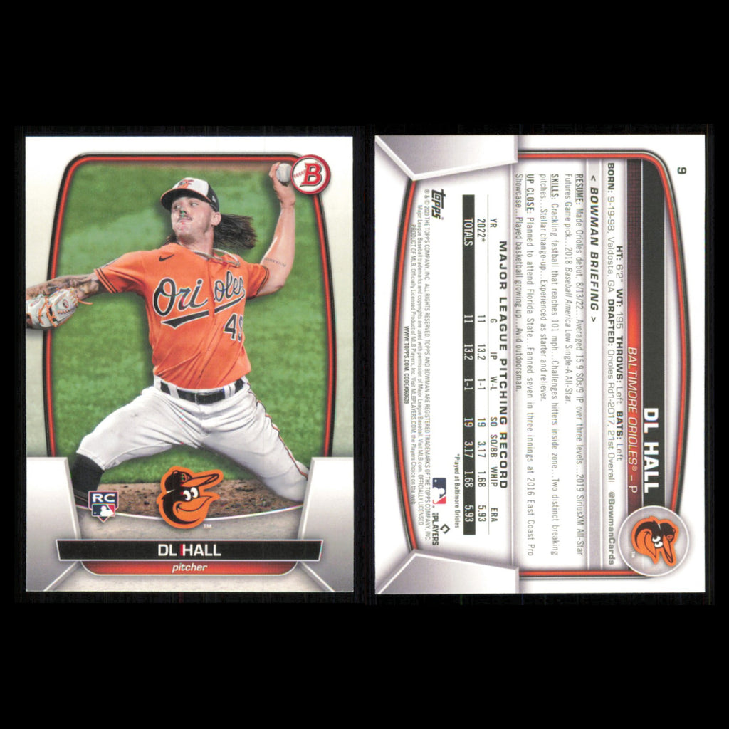 Baltimore Orioles Lot 6 Baseball Cards Bowman Prospects Max Wagner NM Baseball