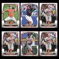 Baltimore Orioles Rookie Lot 6 Baseball Cards Bowman Platinum DL Hall NM MLB