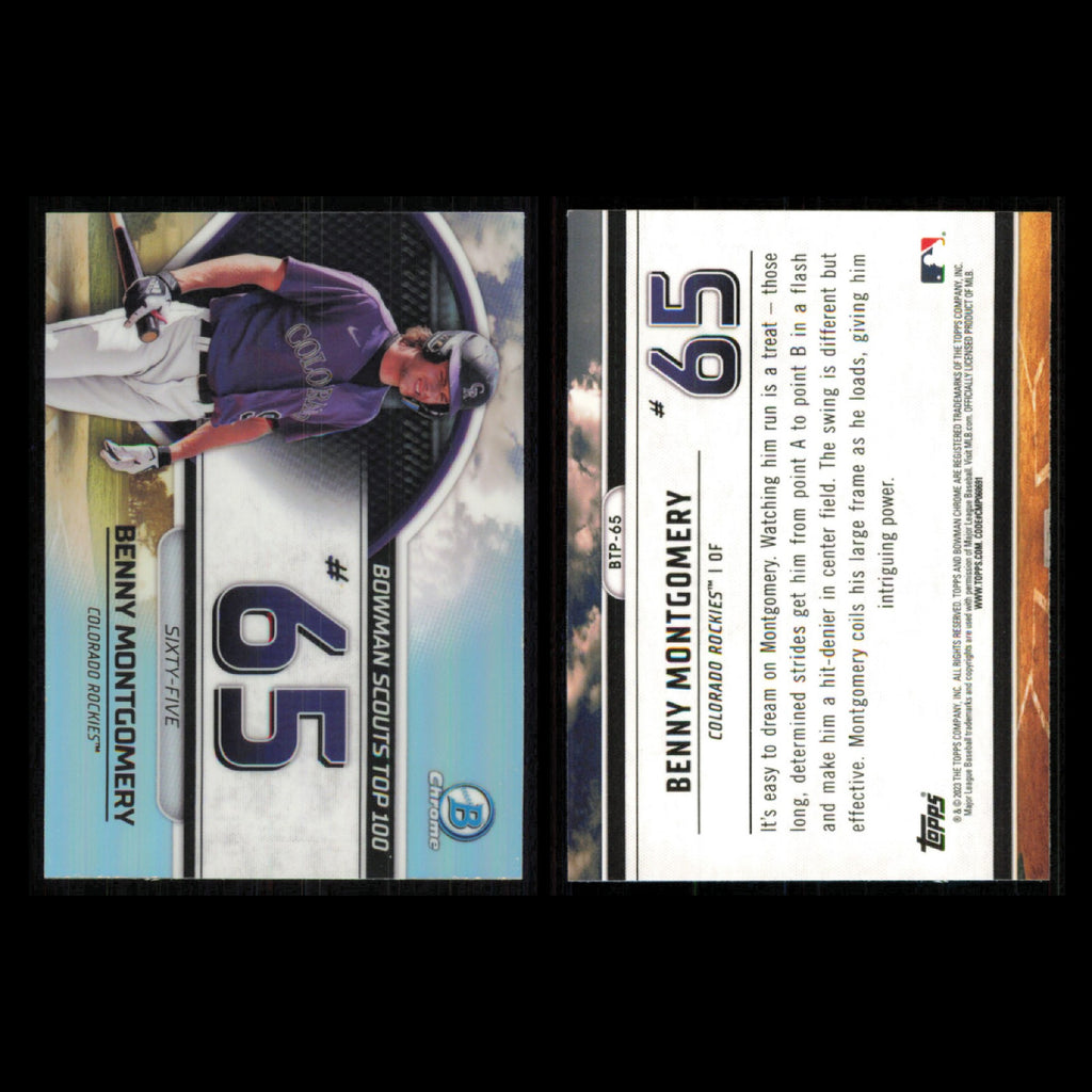 Colorado Rockies Lot 10 Baseball Cards Bowman Prospects Yanquiel Fernandez NM