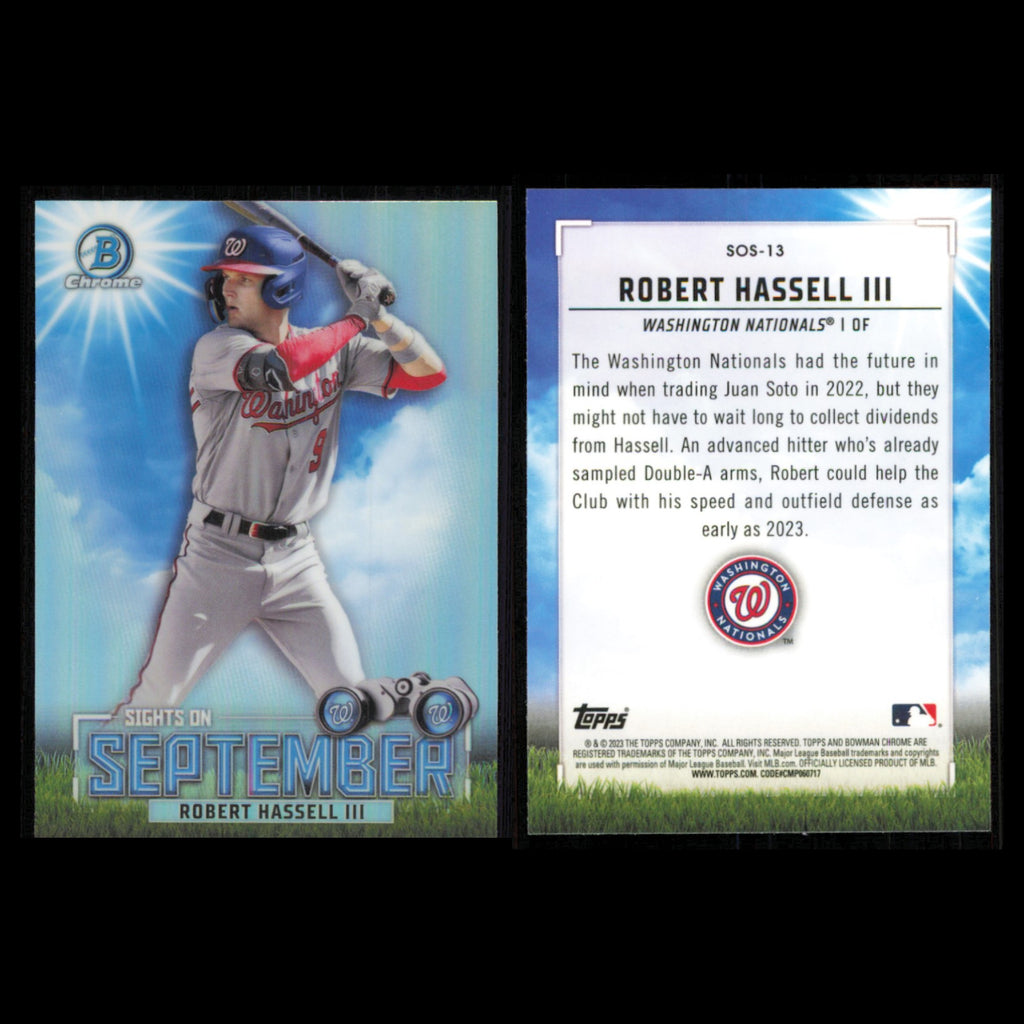 Washington Nationals Lot 5 Baseball Cards Bowman CJ Abrams NM Baseball MLB