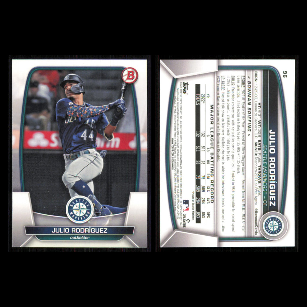 Seattle Mariners Lot 11 Baseball Cards Bowman Prospects Martin Gonzalez NM MLB