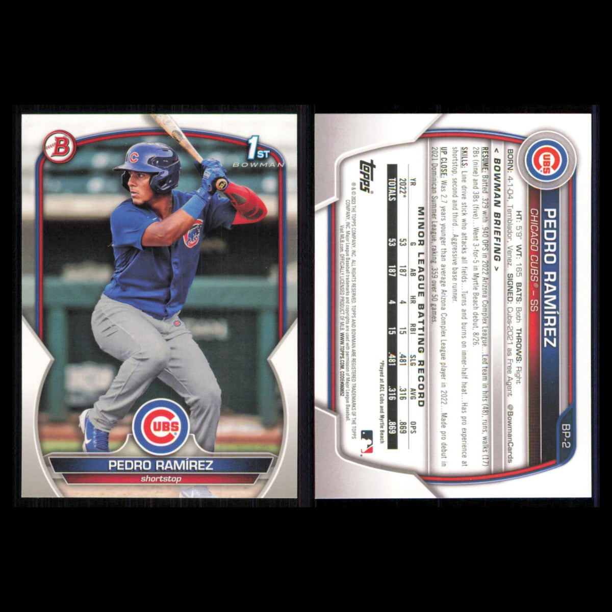 Chicago Cubs Lot 6 Baseball Cards Bowman Seiya Suzuki NM Baseball MLB