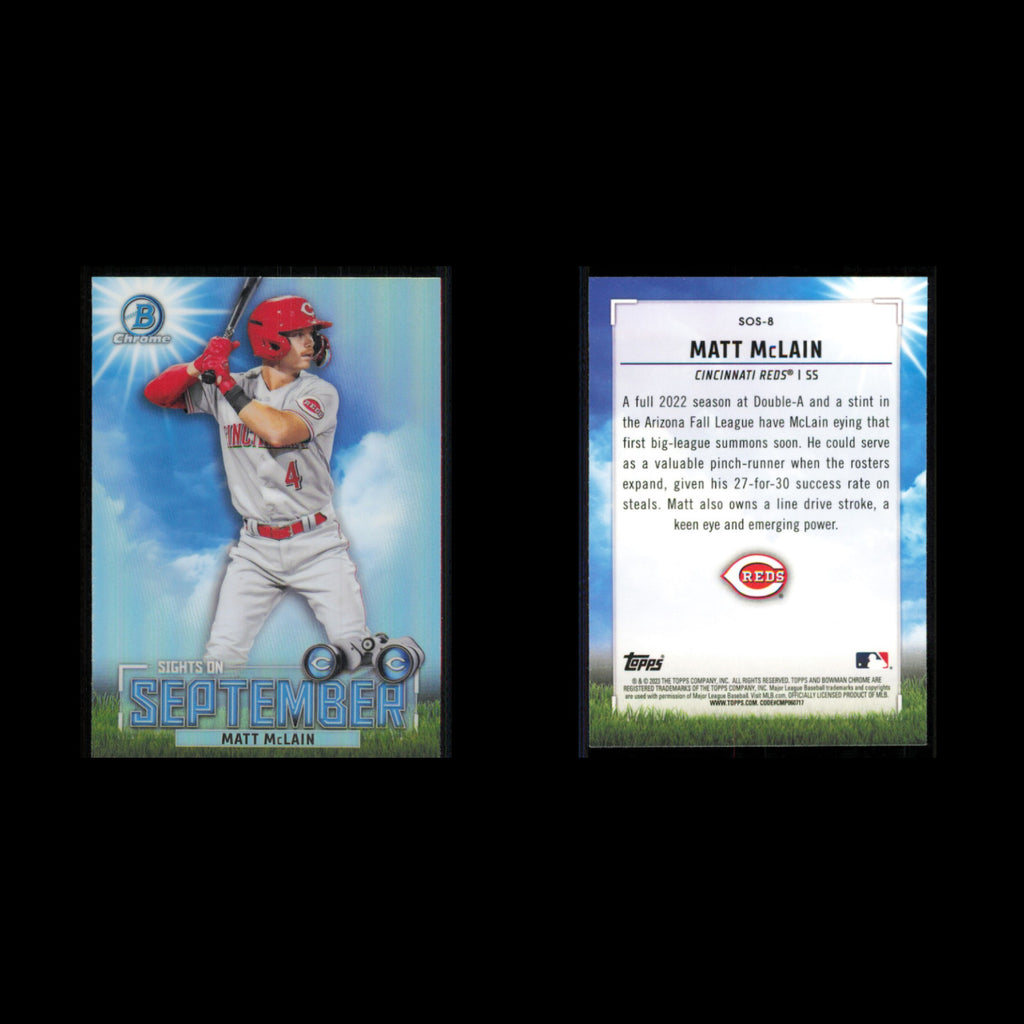 Cincinnati Reds Lot 7 Baseball Cards Bowman Chrome Prospects Ariel Almonte NM
