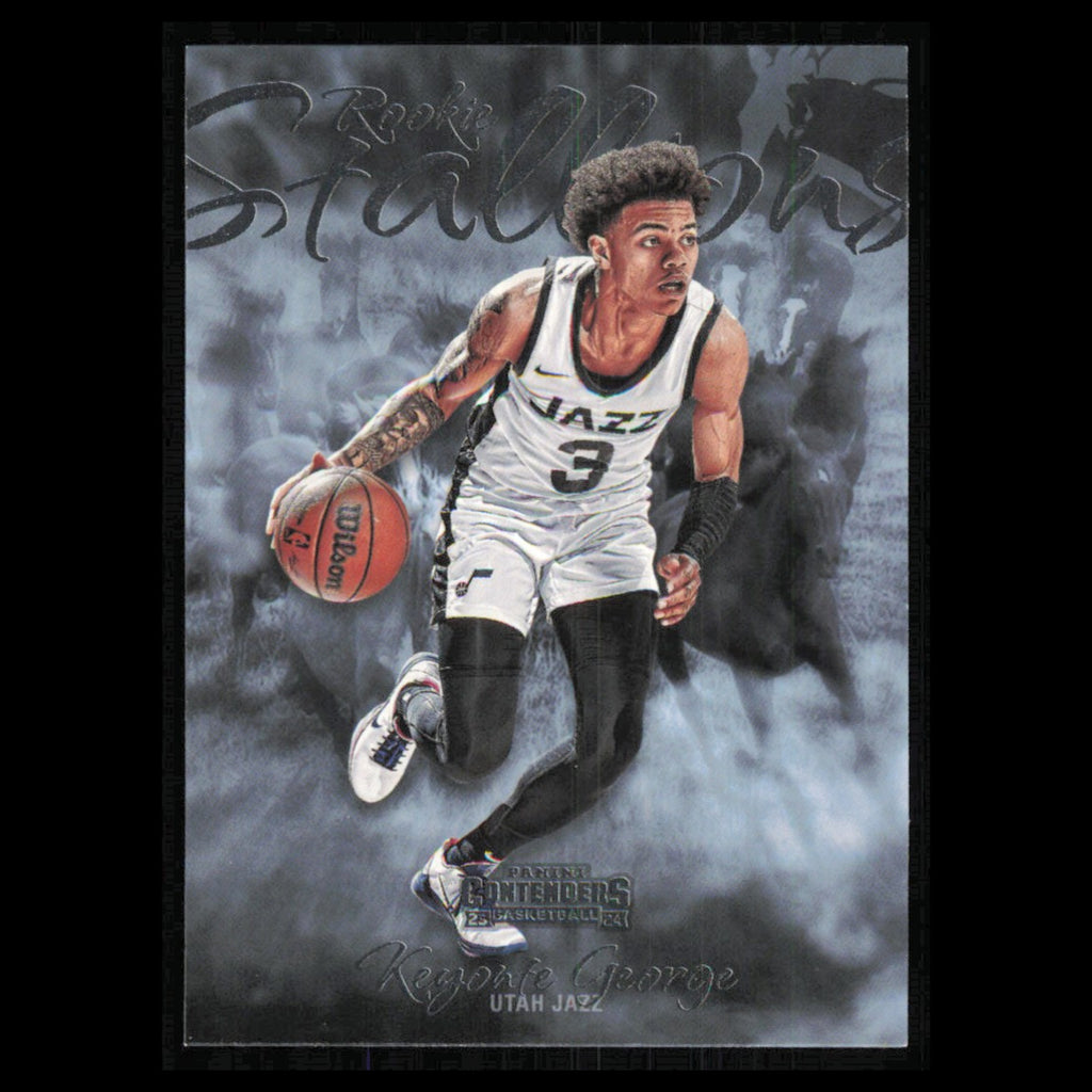 Keyonte George #18 2023 Panini Contenders Utah Jazz Basketball Card NBA NM