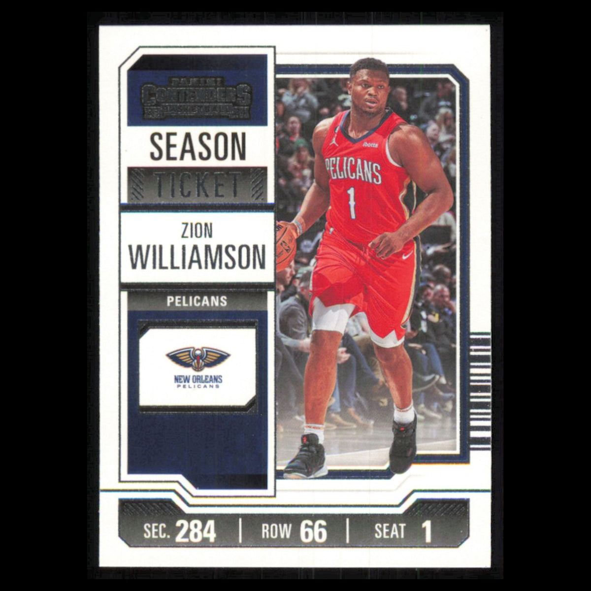 Zion Williamson #79 2023 Panini Contenders New Orleans Pelicans Basketball Card