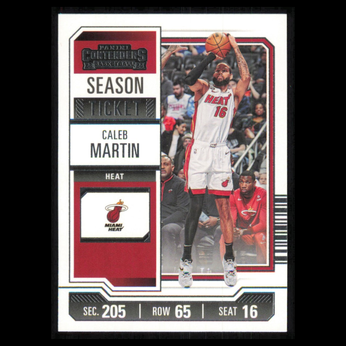 Caleb Martin #94 2023 Panini Contenders Miami Heat Basketball Card NBA NM