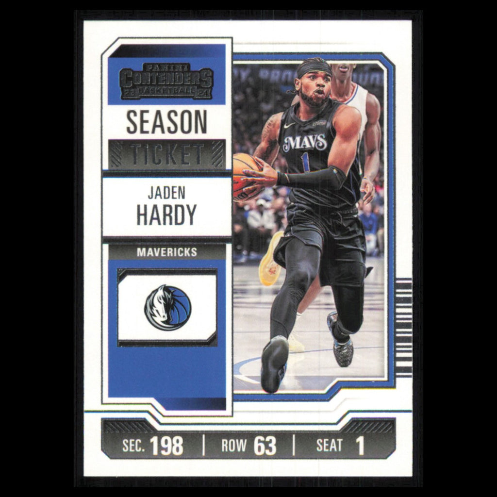 Jaden Hardy #51 2023 Panini Contenders Dallas Mavericks Basketball Card NBA NM