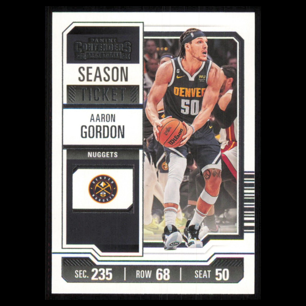 Aaron Gordon #47 2023 Panini Contenders Denver Nuggets Basketball Card NBA NM