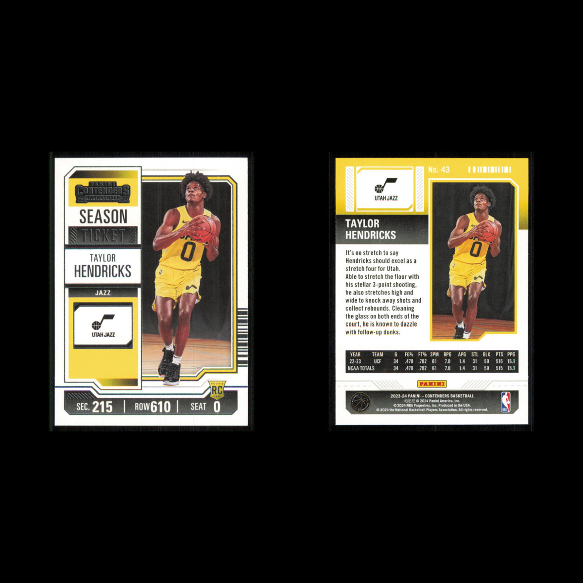 Rafael Furcal Rookie #43 2023 Panini Contenders Los Angeles Dodgers Basketball