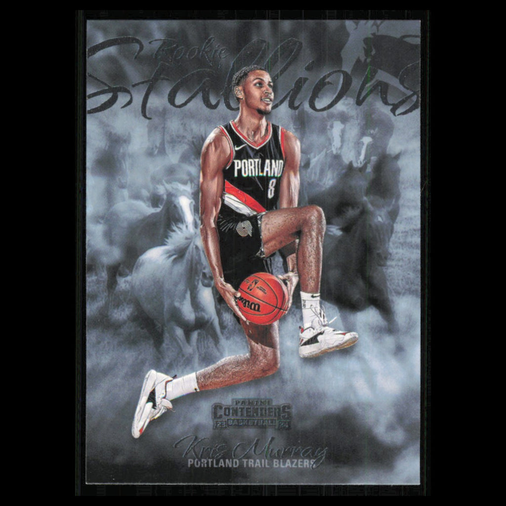 Kris Murray #12 2023 Panini Contenders Portland Trail Blazers Basketball Card NM