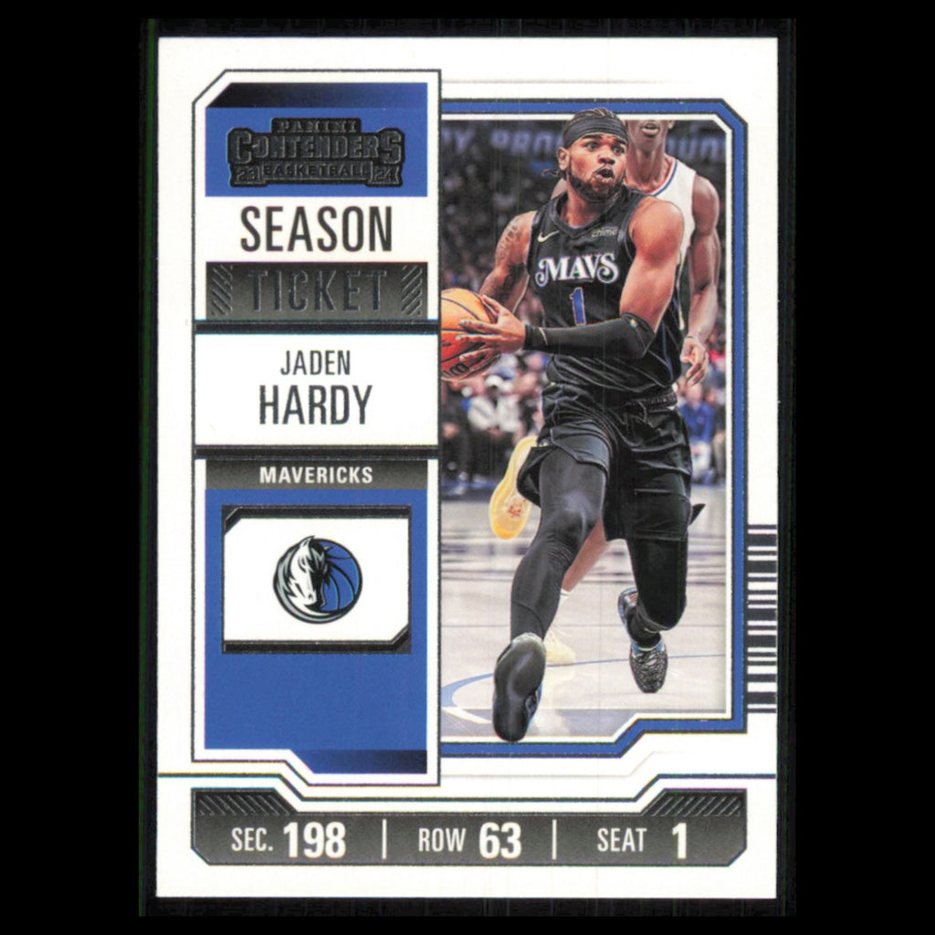 Jaden Hardy #51 2023 Panini Contenders Dallas Mavericks Basketball Card NBA NM