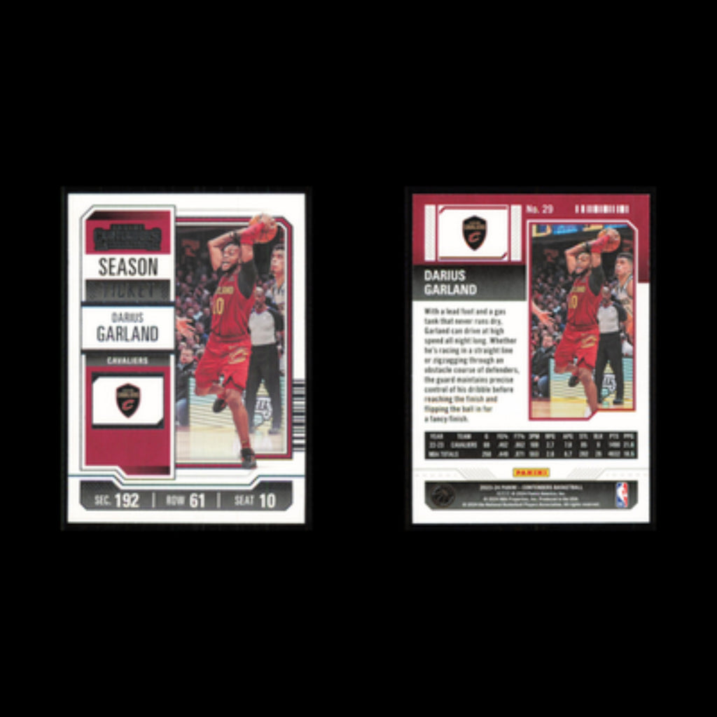 Darius Garland #29 2023 Panini Contenders Cleveland Cavaliers Basketball Card NM