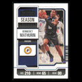 Bennedict Mathurin #10 2023 Panini Contenders Indiana Pacers Basketball Card NBA