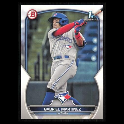 Gabriel Martinez #BP-45 2023 Bowman Prospects Toronto Blue Jays Baseball Card NM