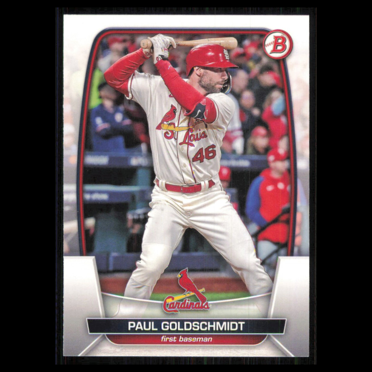 Paul Goldschmidt #71 2023 Bowman St. Louis Cardinals Baseball Card MLB NM