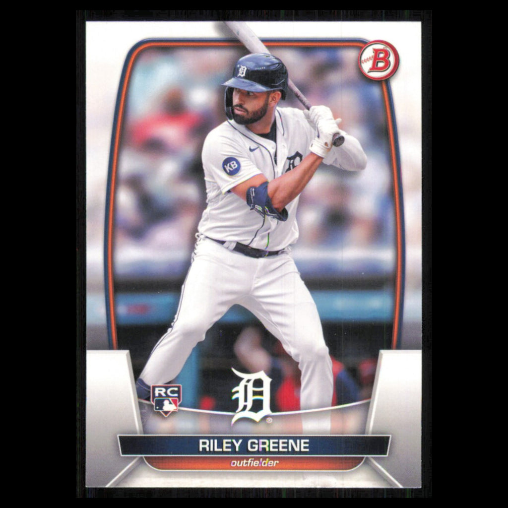 Riley Greene Rookie #90 2023 Bowman Detroit Tigers Baseball Card MLB NM