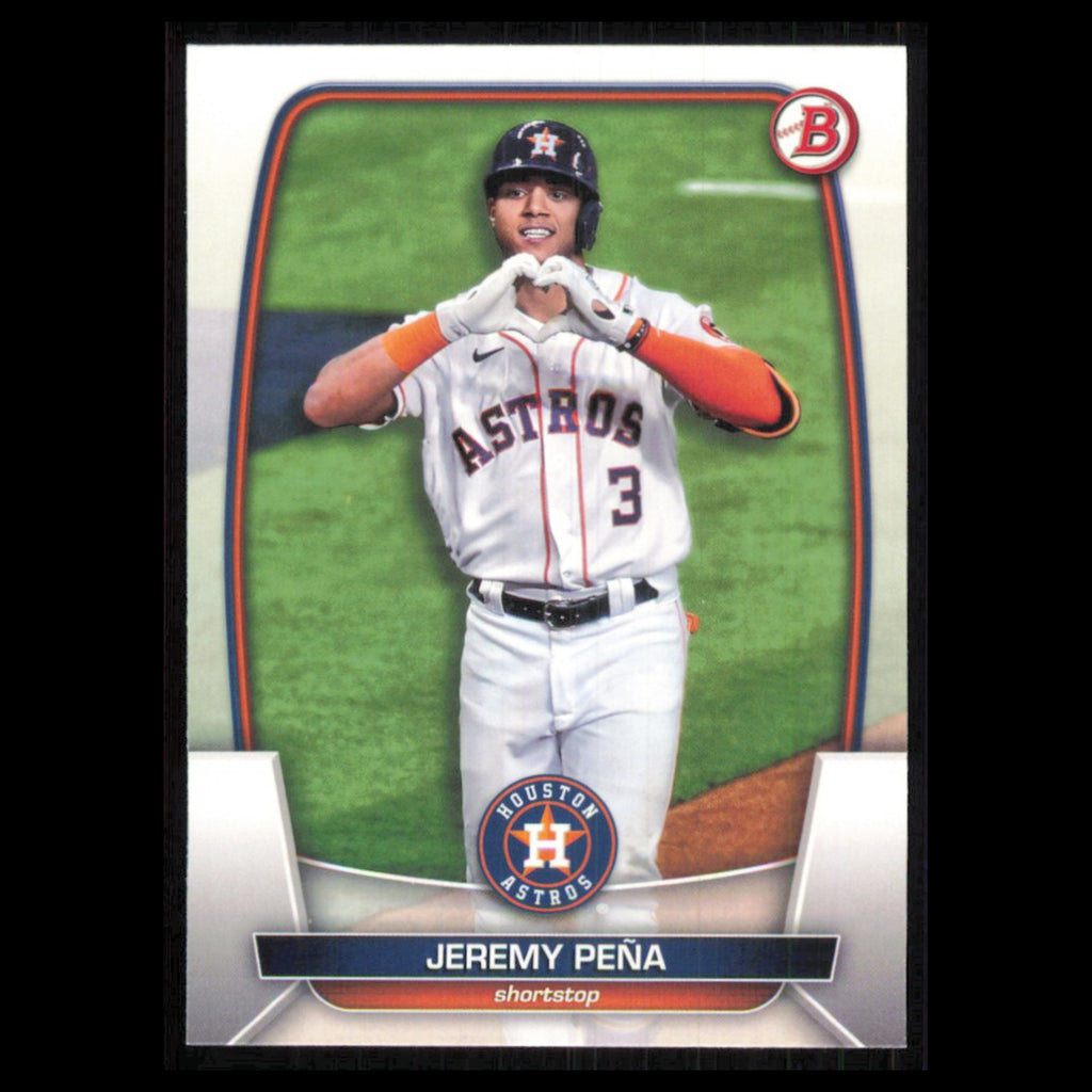 Jeremy Pena #77 2023 Bowman Houston Astros Baseball Card MLB NM