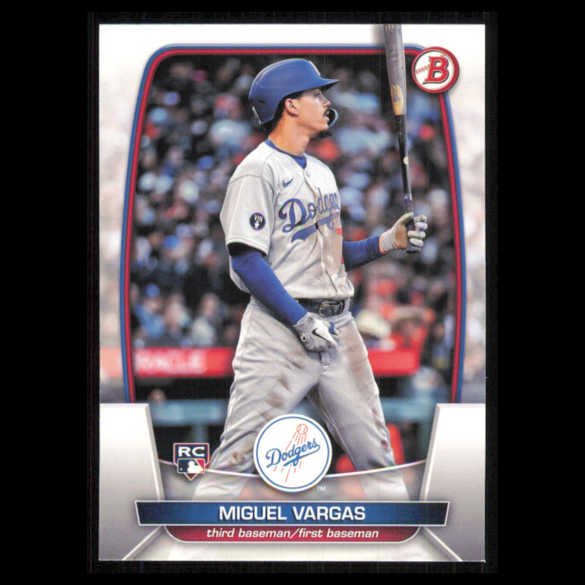 Miguel Vargas Rookie #88 2023 Bowman Los Angeles Dodgers Baseball Card MLB NM