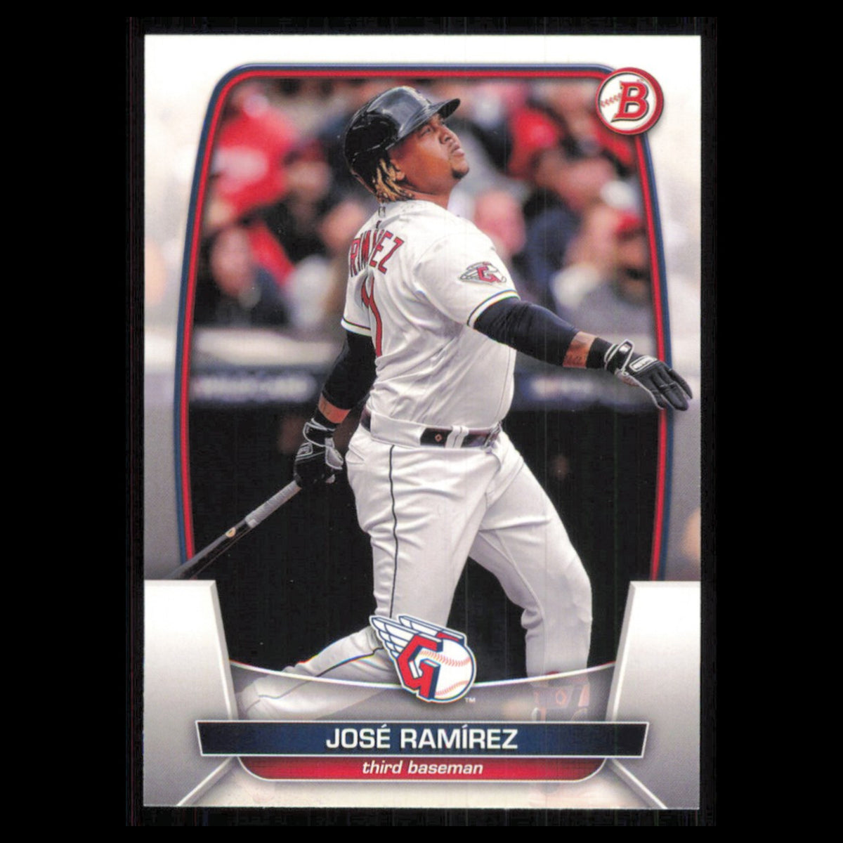 Jose Ramirez #99 2023 Bowman Cleveland Guardians Baseball Card MLB NM