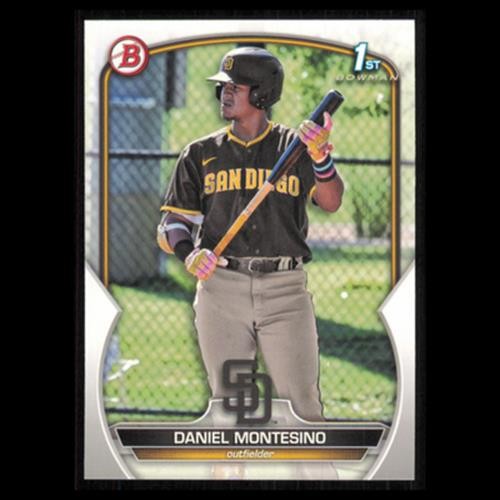 Daniel Montesino #BP-114 2023 Bowman Prospects San Diego Padres Baseball Card NM
