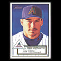 Todd Stottlemyre #268 2001 Topps Heritage Arizona Diamondbacks Baseball Card MLB