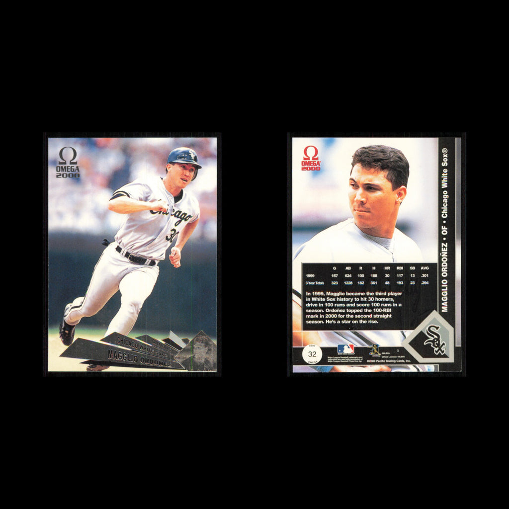 Magglio Ordonez #32 2000 Pacific Omega Chicago White Sox Baseball Card MLB NM